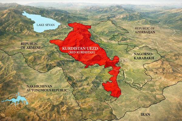 Kurdistan Uezd (Red Kurdistan): The Forgotten Kurdish Homeland in the Caucasus