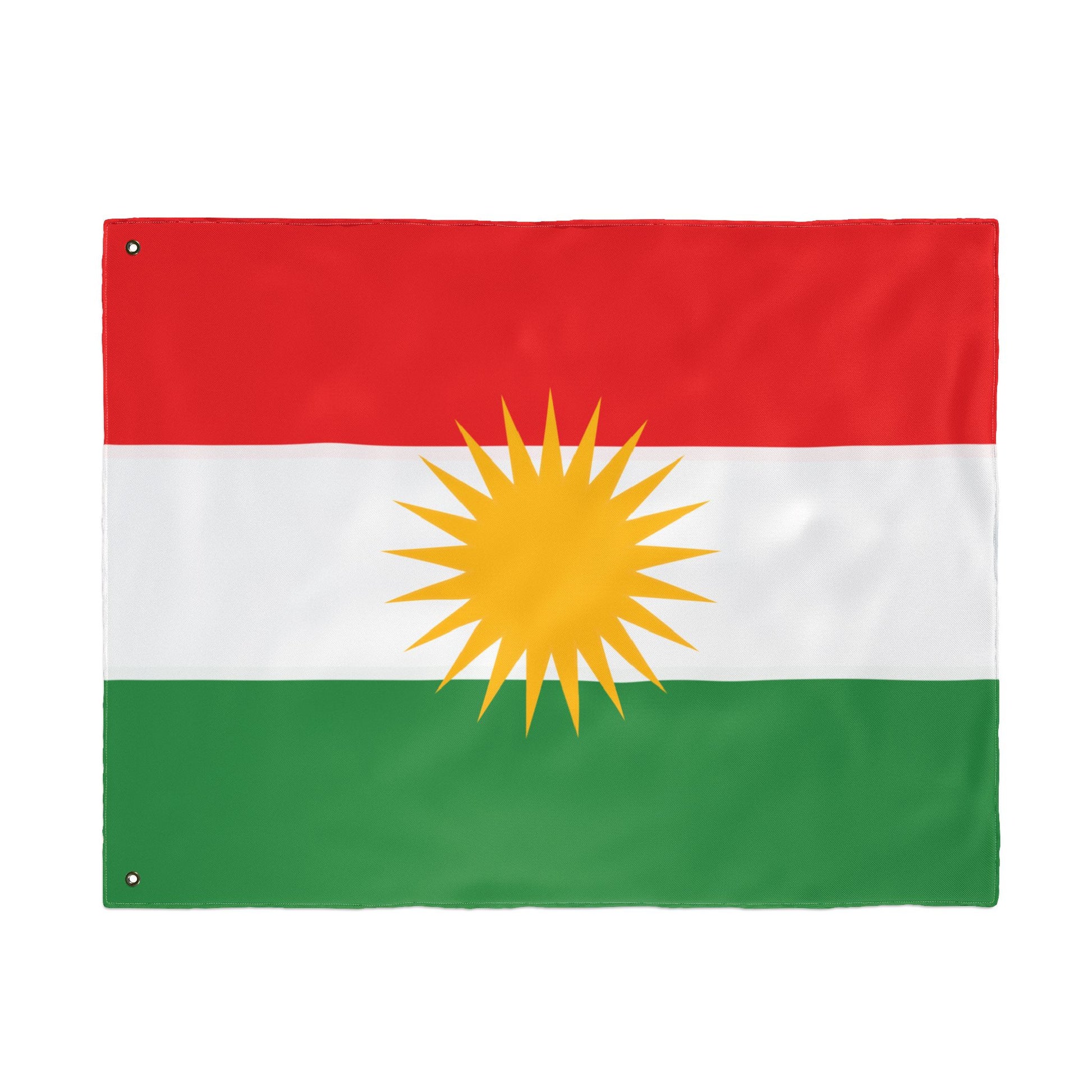 Kurdistan Double-Sided Outdoor Flag - Kurdish Sun Banner - KURDISTAN ONE