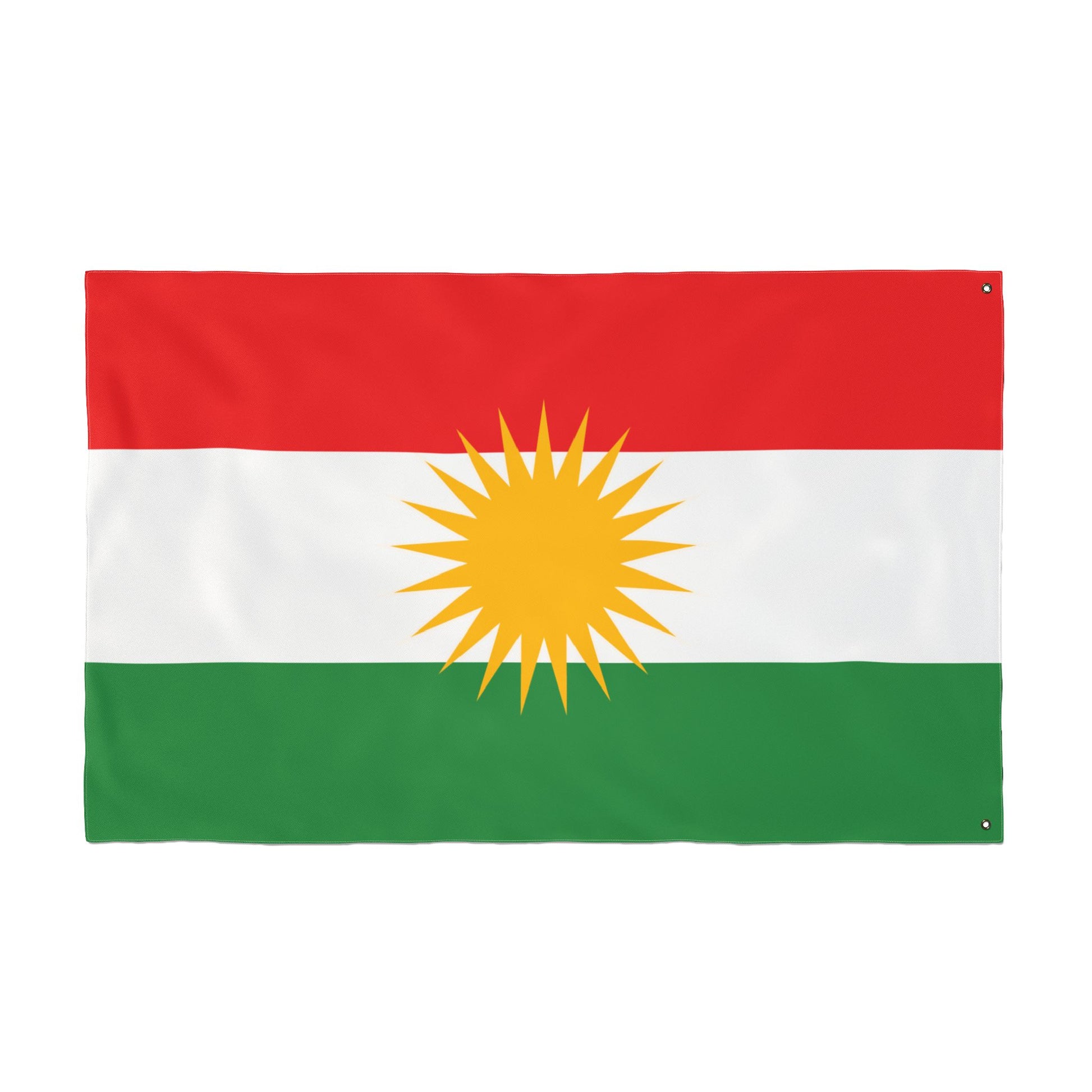 Kurdistan Double-Sided Outdoor Flag - Kurdish Sun Banner - KURDISTAN ONE