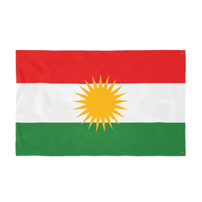 Kurdistan Double-Sided Outdoor Flag - Kurdish Sun Banner - KURDISTAN ONE