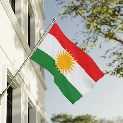 Kurdistan Double-Sided Outdoor Flag - Kurdish Sun Banner - KURDISTAN ONE