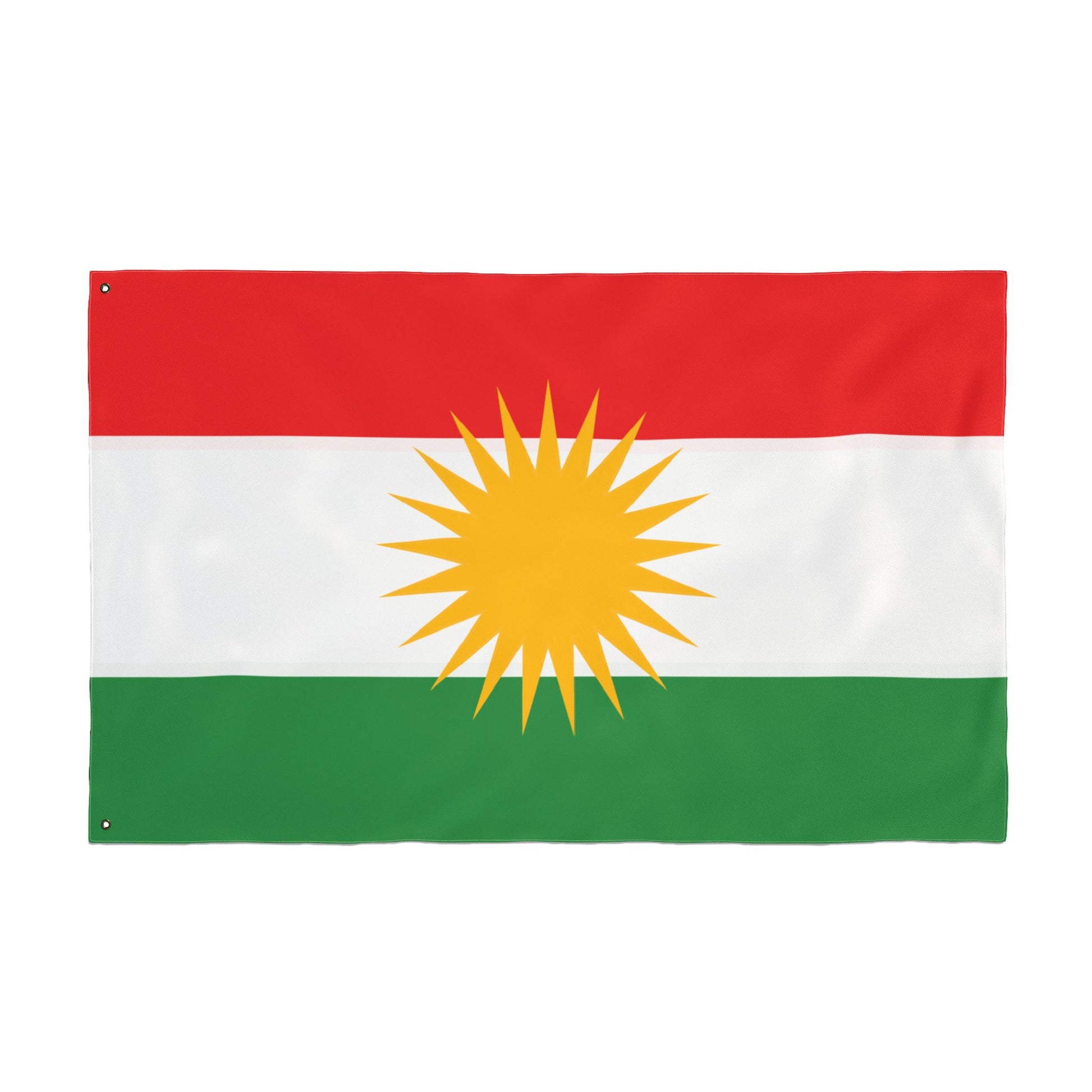 Kurdistan Double-Sided Outdoor Flag - Kurdish Sun Banner - KURDISTAN ONE
