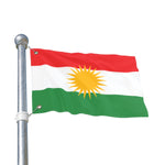 Kurdistan Double-Sided Outdoor Flag - Kurdish Sun Banner - KURDISTAN ONE