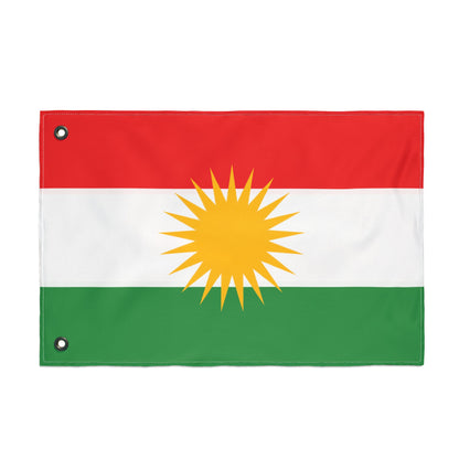 Kurdistan Double-Sided Outdoor Flag - Kurdish Sun Banner - KURDISTAN ONE