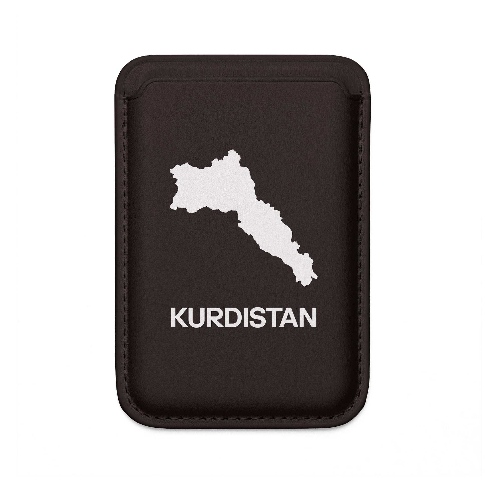 Kurdistan Map Vegan MagSafe Wallet — Slim Card Holder - KURDISTAN ONE