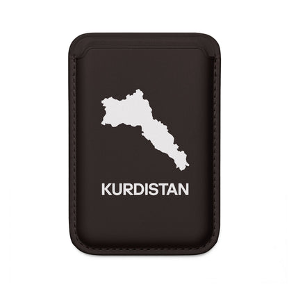 Kurdistan Map Vegan MagSafe Wallet — Slim Card Holder - KURDISTAN ONE