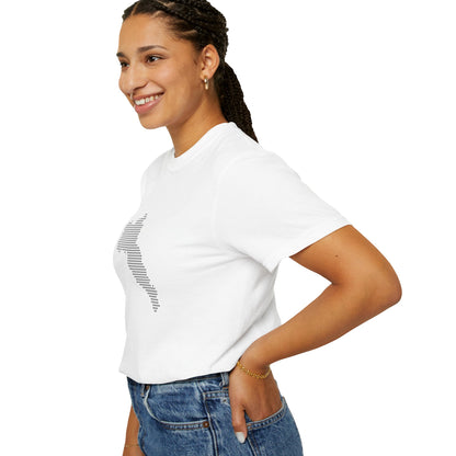 Dotted Kurdistan Map T-Shirt — Minimal State Outline Tee