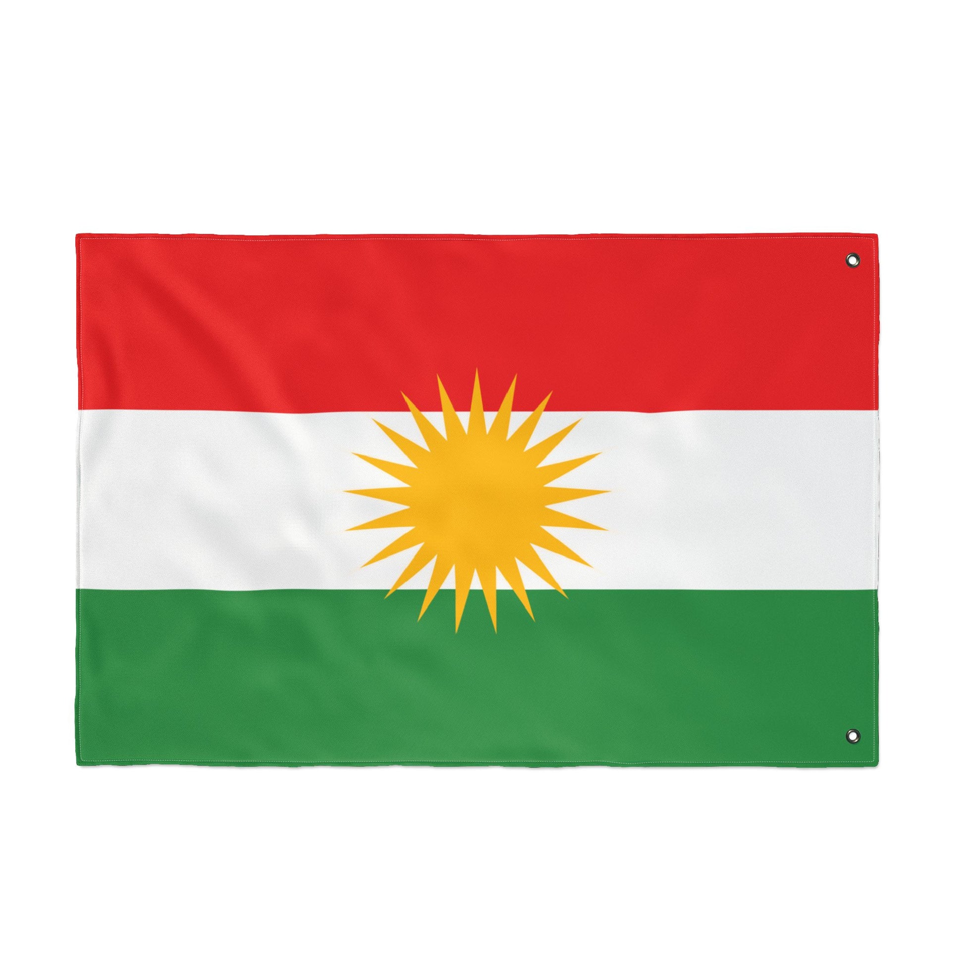 Kurdistan Double-Sided Outdoor Flag - Kurdish Sun Banner - KURDISTAN ONE
