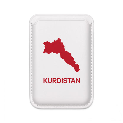 Kurdistan Map Vegan MagSafe Wallet — Slim Card Holder - KURDISTAN ONE