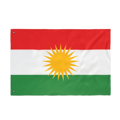 Kurdistan Double-Sided Outdoor Flag - Kurdish Sun Banner - KURDISTAN ONE