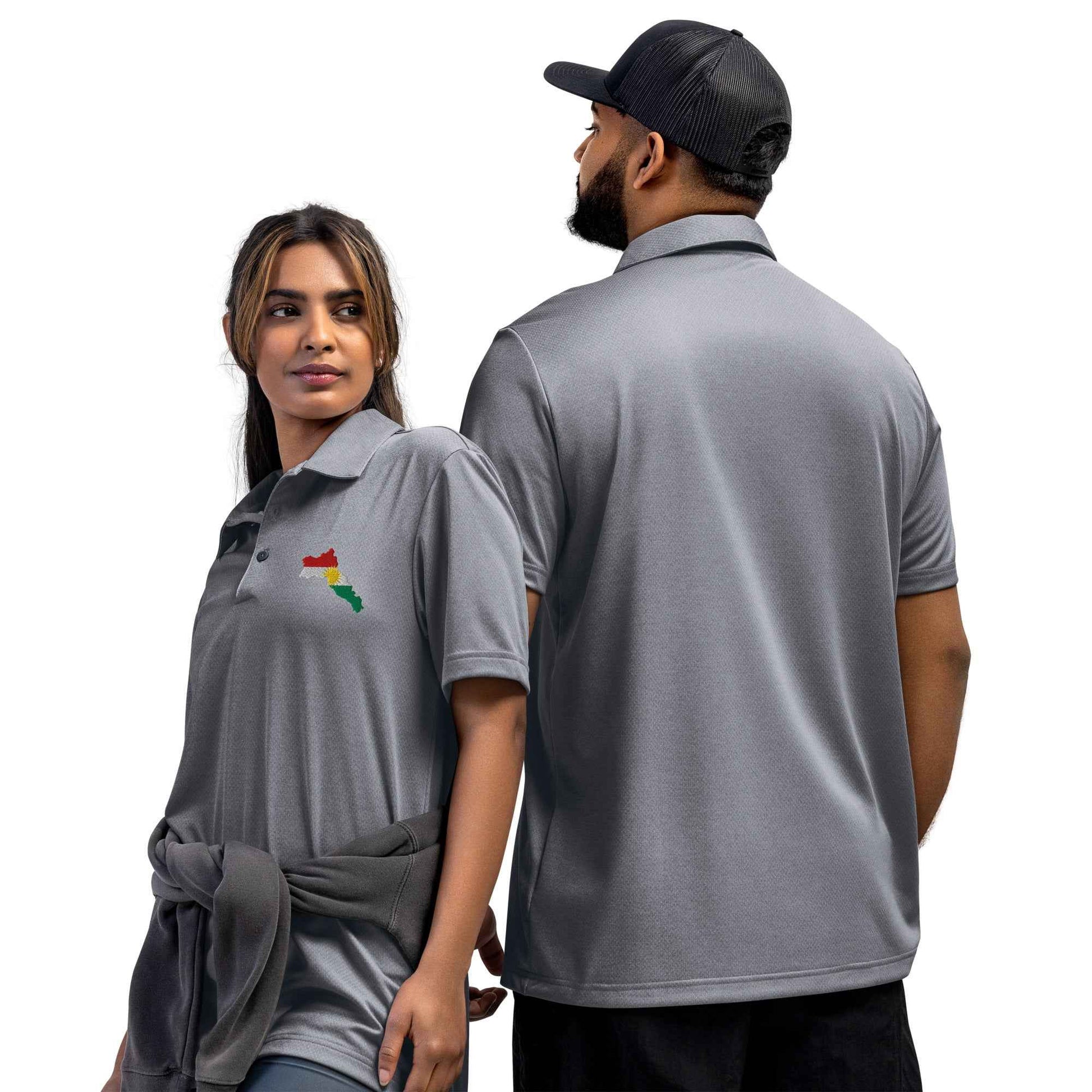adidas space-dyed polo kurdistan map